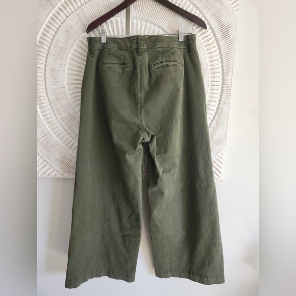 Torrid High Rise Wide Leg Chino Pant - Picture 3 of 4